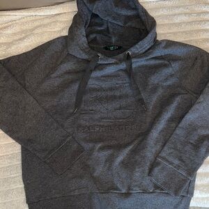 Ralph Lauren Charcoal Hoodie for Women